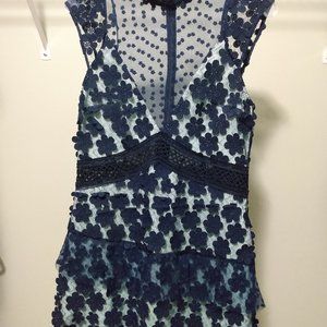 Fancy party dress with flowers